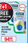 G.U.M Access Floss 50m-Each
