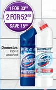 Domestos Assorted-For 1 x 750ml
