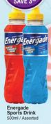 Energade Sports Drink Assorted-For 2 x 500ml