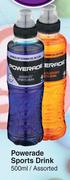 Powerade Sports Drink Assorted-For 3 x 500ml