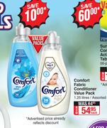 Comfort Fabric Conditioner Value Pack Assorted-1.25Ltr Each