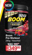 32Gi Boom Pre Workout Assoted-280g