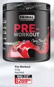 Primal Pre-Workout Assorted-510g