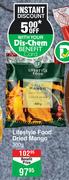 Lifestyle Food Dried Mango-300g