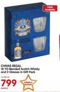 Chivas Regal 18 YO Blended Scotch Whisky And 2 Glasses In Gift Pack-750ml