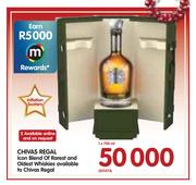 Chivas Regal Icon Blend Of Rarest And Oldest Whiskies Available To Chivas Regal-750ml