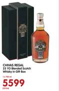 Chivas Regal 25 YO Blended Scotch Whisky In Gift Box-750ml