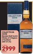 Collectivum XXVIII blended Malt Scotch Whisky Of 5 Regions Of Scotland(ABV 57.3%)-750ml