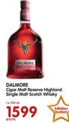 Dalmore Cigar Malt Reserve Highland Single Malt Scotch Whisky-750ml