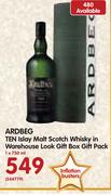 Ardbeg Ten Islay Malt Scotch Whisky in Warehouse Look Gift Box Gift Pack-750ml