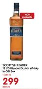 Scottish Leader 12 YO Blended Scotch Whisky in Gift Box-750ml