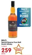Bell's Special Reserve Pure Malt Scotch Whisky-750ml