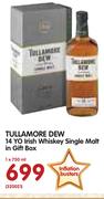 Tullamore Dew 14 YO Irish Whiskey Single Malt In Gift Box-1x750ml
