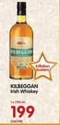Kilbeggan Irish Whiskey-1x750ml