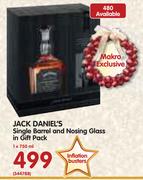 Jack Daniel’s Single Barrel And Nosing Glass In Gift Pack-1x750ml