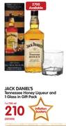 Jack Daniel’s Tennessee Honey Liqueur And 1 Glass In Gift Pack-1x750ml