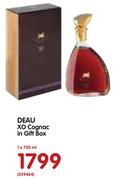 Courvoisier XO Cognac In Gift Box-1x750ml