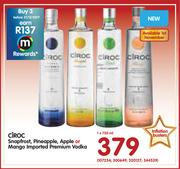 Ciroc Snapfrost/Pineapple/Apple Or Mango Imported Premium Vodka-1x750ml