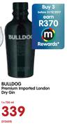 Bulldog Premium Imported London Dry Gin-1x750ml