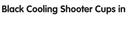 Jagermeister Black Cooling Shooter Cups In Gift Pack-750ml