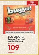 Bug Shooter Bugger Card And Game Gift Pack-9x20ml