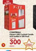 Cointreau Liqueur With Cocktail Carafe And Leaflet In Gift Pack-1x750ml