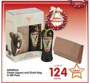 Amarula Cream Liqueur And Clutch Bag In Gift Pack-1x750ml