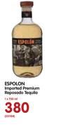 Espolon Imported Premium Reposado Tequila-1x750ml