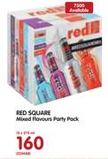 Red Square Mixed Flavours Party Pack-12x275ml