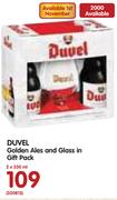 Duvet Golden Ales And Glass In Gift Pack-2x330ml
