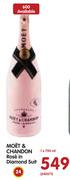 Moet & Chandon Rose In Diamond Suit-1x750ml