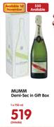 Mum Demi-Sec In Gift Box-1x750ml