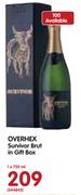 Overhex Survivor Brut In Gift Box-1x750ml