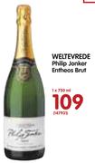Weltevrede Philip Jonker Entheos Brut-1x750ml