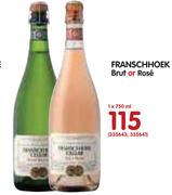 Franschhoek Brut Or Rose-1x750ml