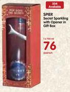 Spier Secret Sparkling With Opener In Gift Box-1x750ml
