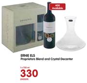 Ernie Els Proprietors Blend And Crystal Decanter-1x750ml