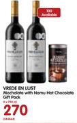 Verde EN Lust Mocholate With Noms Hot Chocolate Gift Pack-2x750ml