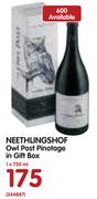 Neethlingshof Owl Post Pinotage In Gift Box-1x750ml