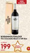 Boekehoutskloof The Chocolate Block In Gift Box-1x750ml