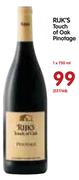 Rijk's Touch of Oak Pinotage-750ml