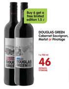 Douglass Green Cabernet Sauvignon, Merlot Or Pinotage-750ml Each