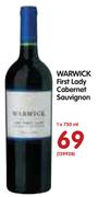 Warwick First Lady Cabernet Sauvignon-750ml