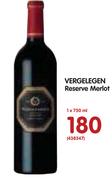 Vergelegen Reserve Merlot-1x750ml