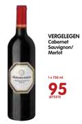 Vorgelegen Cabernet Sauvignon Merlot-1x750ml