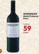 Morgenhof Merlot/Cabernet Franc-1x750ml