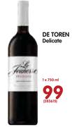 DE Toren Delicate-1x750ml