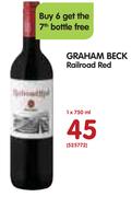 Graham Beck Railroad Red-1x750ml