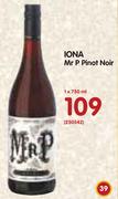 Iona Mr P Pinot Noir-1x750ml