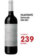 Vilafonte Seriously Old Dirt-1x750ml